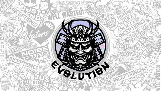 Evolution Small sticker