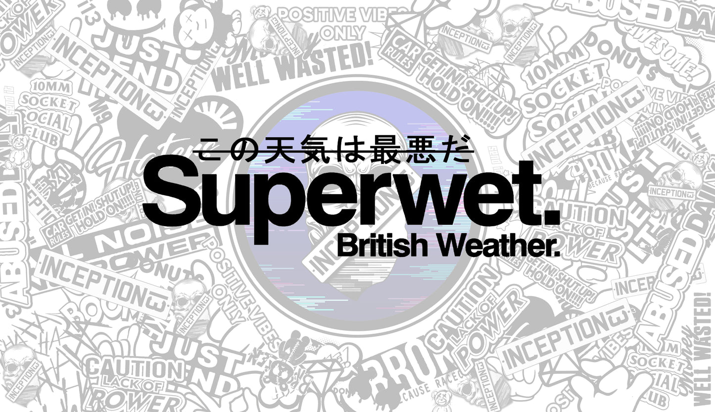 Superwet British weather