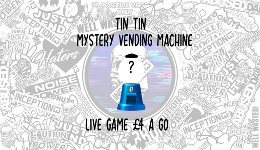 Tin Tin Mystery Vending Machine Live Game